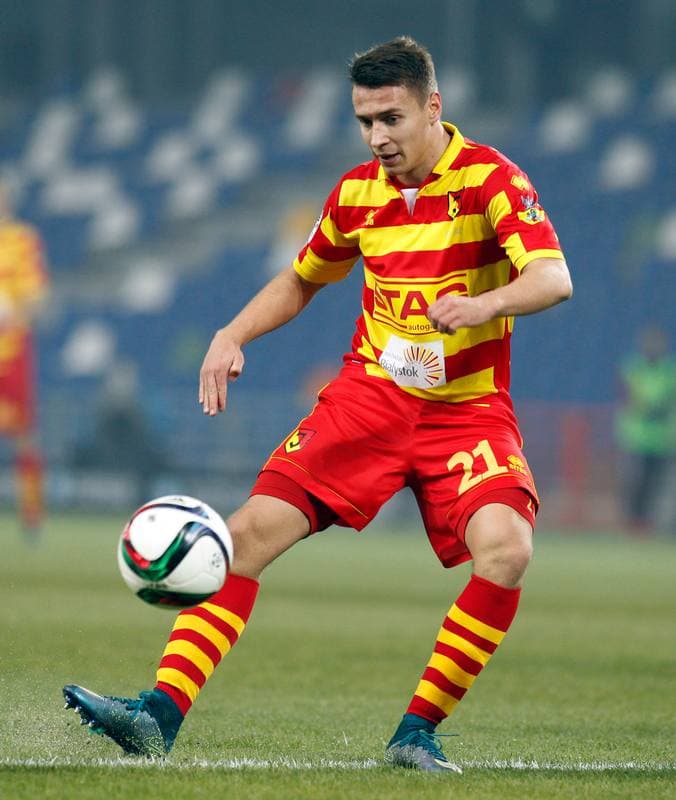 Football. PKO BP Ekstraklasa. Podbeskidzie Bielsko Biala - Jagiellonia Bialystok. 02.11.2015