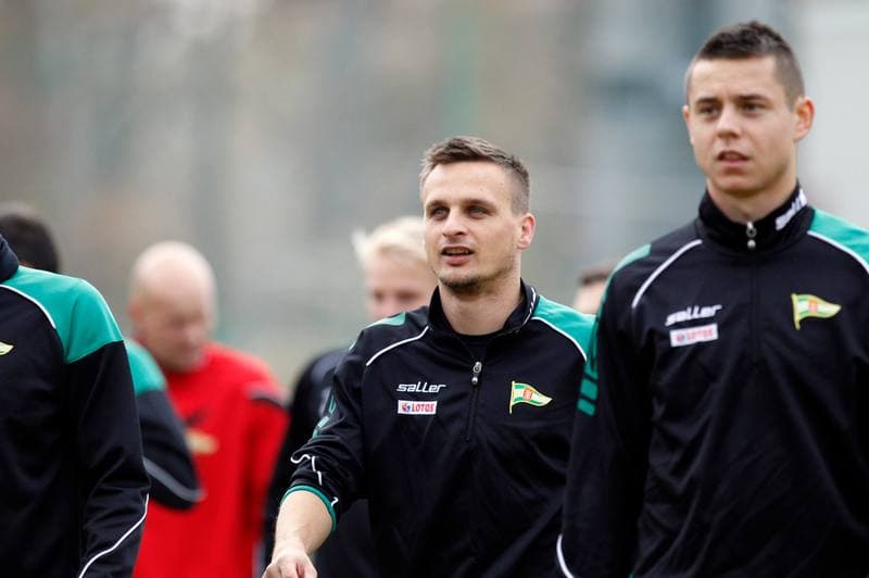 Football. Lechia Gdansk. Training. 07.11.2015