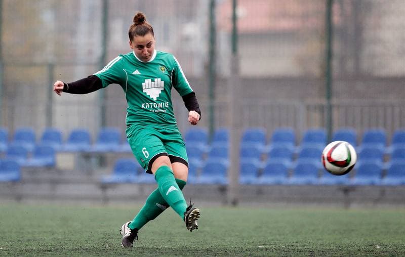 Football. III Liga Slaska Kobiet. GKS Katowice - Czarnie II Sosnowiec. 07.11.2015
