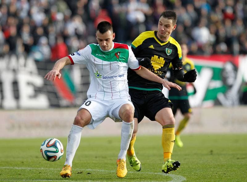 Football. I Liga. Zaglebie Sosnowiec - GKS Katowice. 29.11.2015