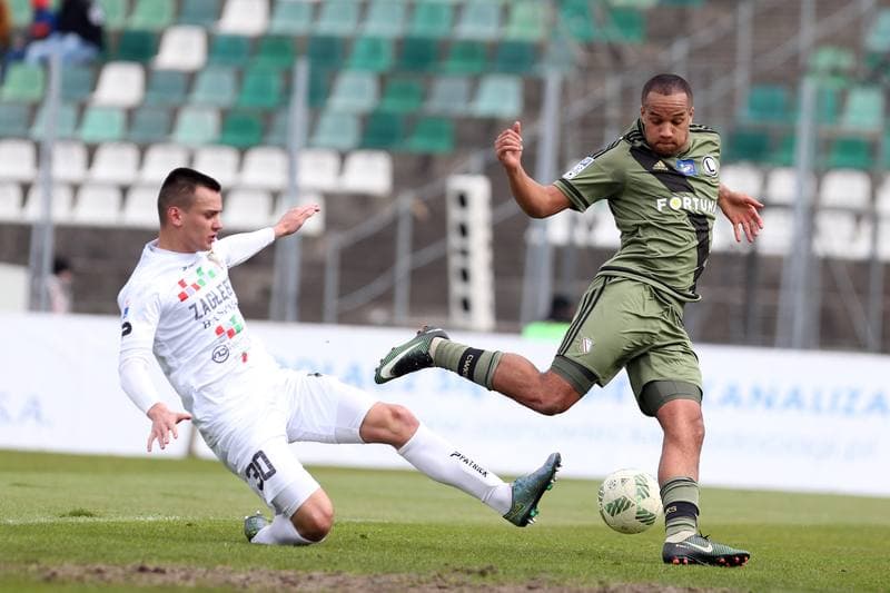 Football. Sparing. Zaglebie Sosnowiec - Legia Warsaw. 25.03.2017