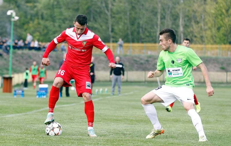 Football. I Liga. Rozwoj Katowice - Zaglebie Sosnowiec. 03.10.2015