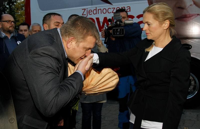 Barbara Nowacka. Breakfast with Trade Unions. 08.10.2015