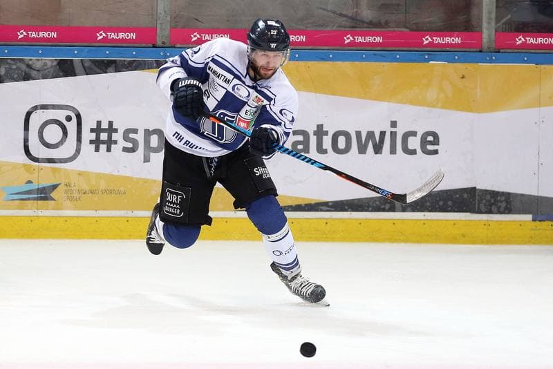 Ice Hockey. Polska Hokej Liga. SMS PZHL Katowice - Automatyka Gdansk. 12.10.2017