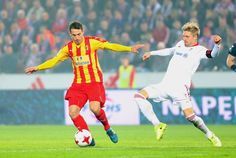 Football. Lotto Ekstraklasa. Gornik Zabrze - Korona Kielce. 20.10.2017