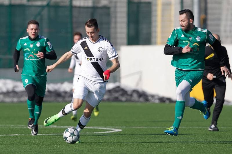 Football. Sparing. ROW Rybnik - Legia II Warsaw. 15.02.2017