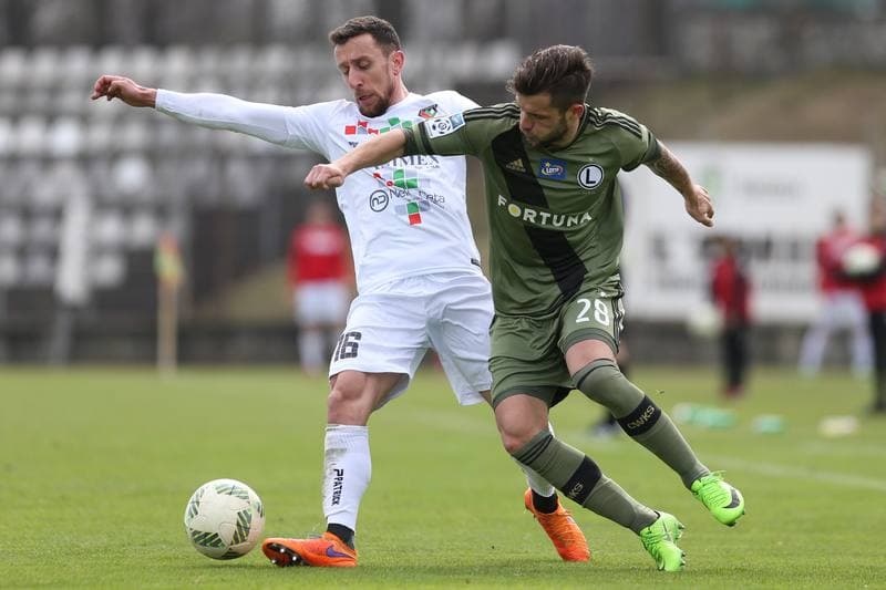 Football. Sparing. Zaglebie Sosnowiec - Legia Warsaw. 25.03.2017