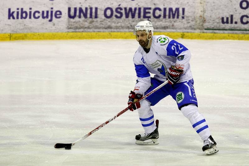 Ice Hockey. Polska Hokej Liga. Unia Oswiecim - MH Automatyka Gdansk. 01.02.2018