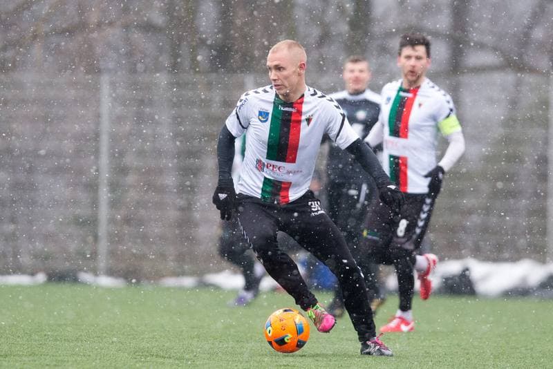 Football. Sparing. GKS Tychy - KS Polkowice. 16.02.2018