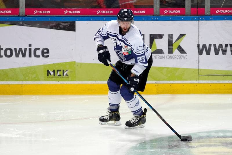 Ice Hockey. Polska Hokej Liga. SMS PZHL Katowice - MH Automatyka Gdansk. 23.10.2017