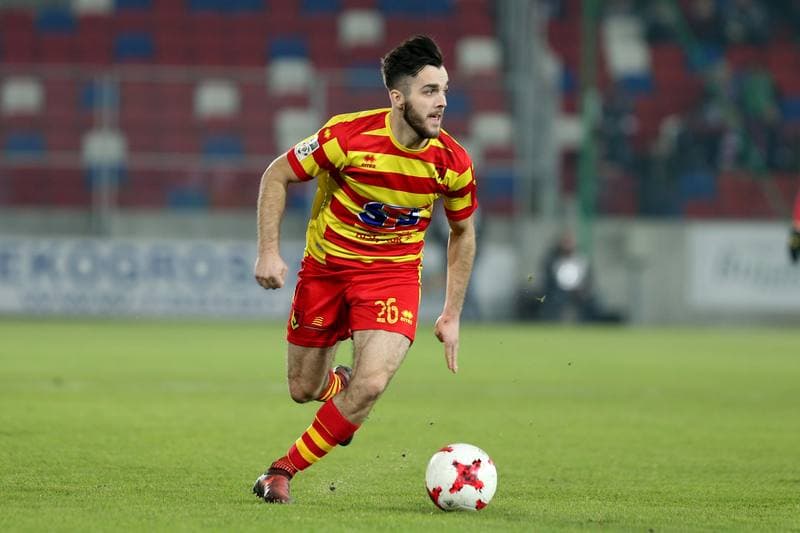 Football. Lotto Ekstraklasa. Gornik Zabrze - Jagiellonia Bialystok. 24.11.2017