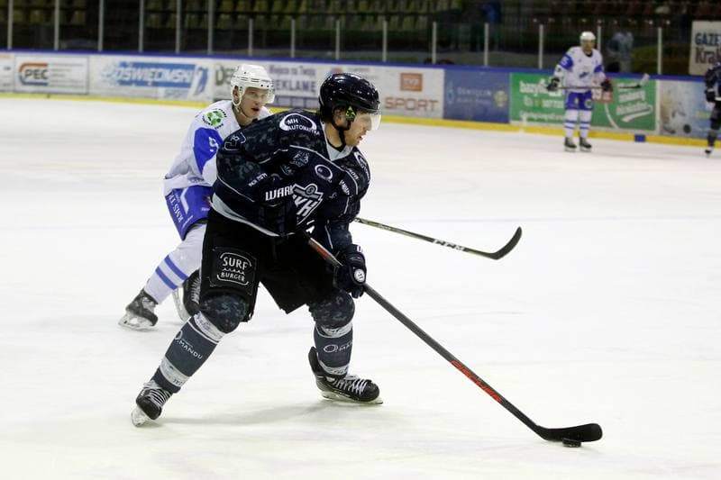 Ice Hockey. Polska Hokej Liga. Unia Oswiecim - MH Automatyka Gdansk. 01.02.2018