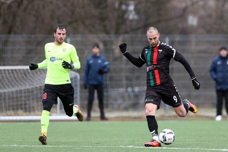 Football. Sparing. GKS Tychy - SFC Opava. 02.02.2018