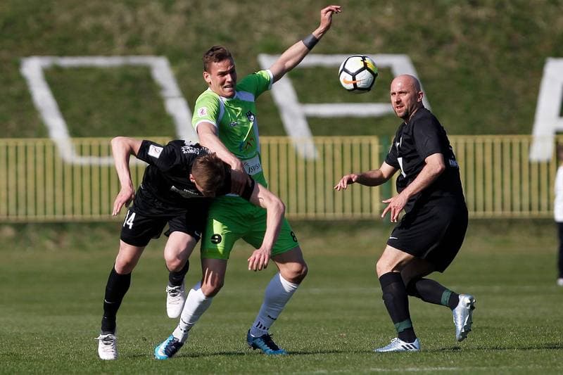 Football. II Liga. Rozwoj Katowice - ROW 1964 Rybnik. 08.04.2018
