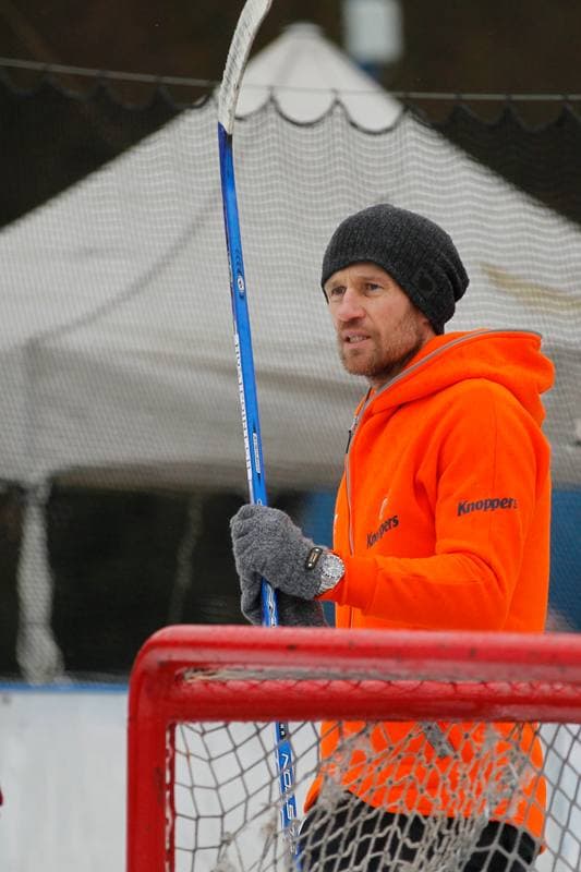Ice Hockey. Mariusz Czerkawski. Training. 11.02.2019