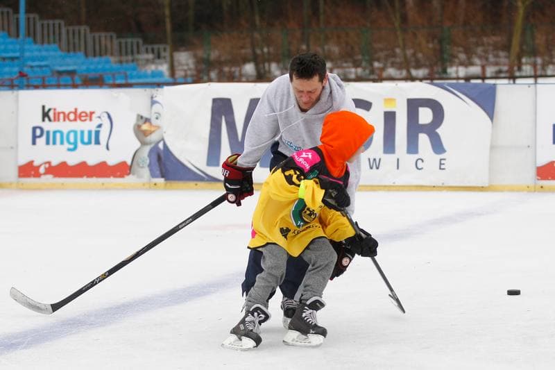 Ice Hockey. Mariusz Czerkawski. Training. 11.02.2019