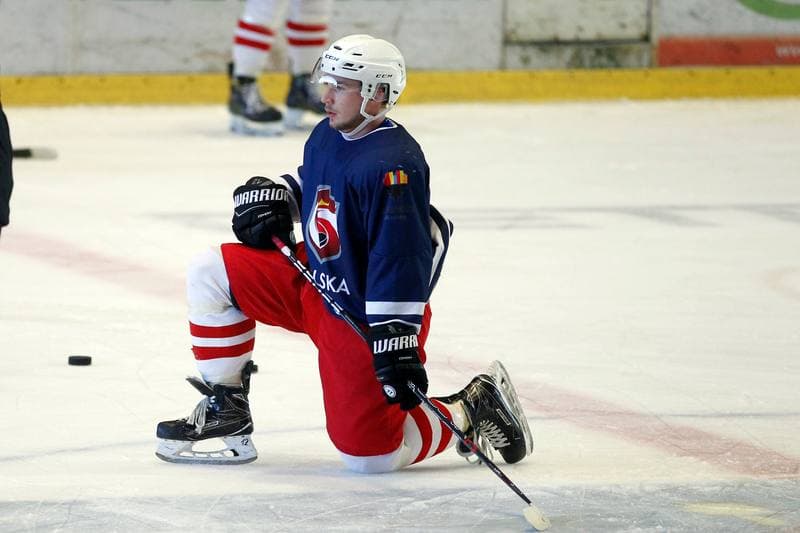 Ice Hockey. Poland U20. Training. 06.11.2018