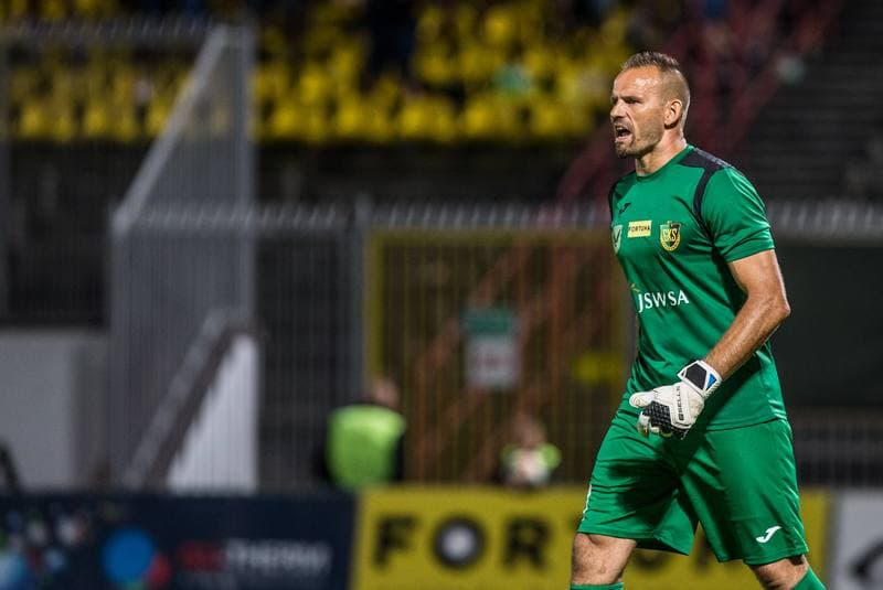 Football. Fortuna I Liga. GKS Jastrzebie - GKS Belchatow. 17.08.2019