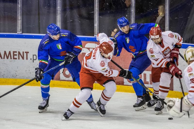 Ice Hockey. Euro Ice Hockey Challenge. Poland - Italy. 09.11.2019
