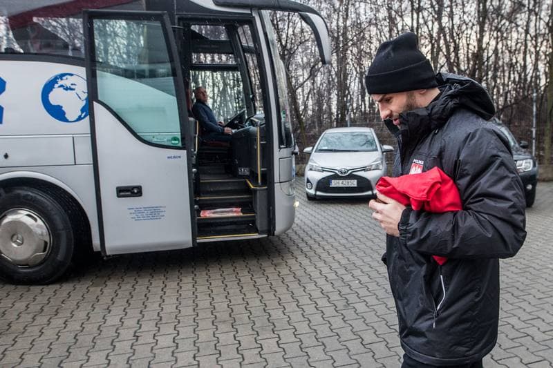Ice Hockey. Poland national team. Departure. 03.02.2020