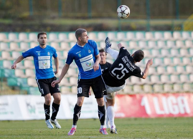Football. I Liga. Rozwoj Katowice - Sandecja Nowy Sacz. 14.11.2015