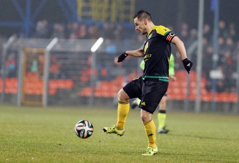 Football. I Liga. MKS Kluczbork - GKS Katowice. 12.03.2016