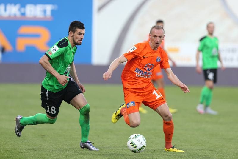 Football. Ekstraklasa. Termalica Bruk-Bet Nieciecza - Gornik Leczna. 30.04.2016