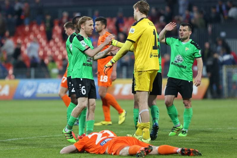 Football. Ekstraklasa. Termalica Bruk-Bet Nieciecza - Gornik Leczna. 30.04.2016