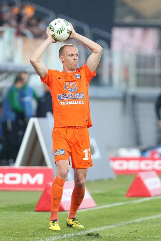 Football. Ekstraklasa. Termalica Bruk-Bet Nieciecza - Gornik Leczna. 30.04.2016