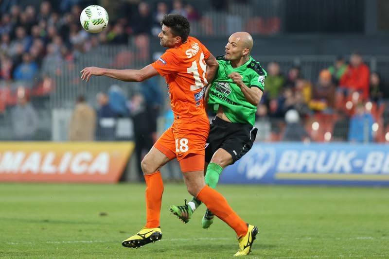 Football. Ekstraklasa. Termalica Bruk-Bet Nieciecza - Gornik Leczna. 30.04.2016