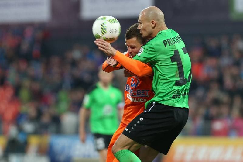 Football. Ekstraklasa. Termalica Bruk-Bet Nieciecza - Gornik Leczna. 30.04.2016
