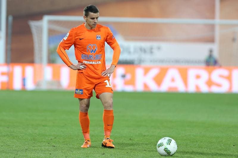 Football. Ekstraklasa. Termalica Bruk-Bet Nieciecza - Gornik Leczna. 30.04.2016
