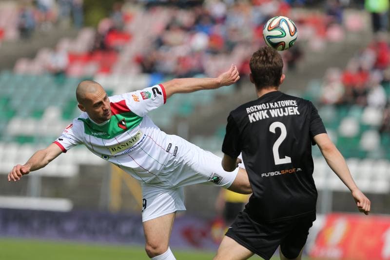 Football. I Liga. Zaglebie Sosnowiec - Rozwoj Katowice. 01.05.2016