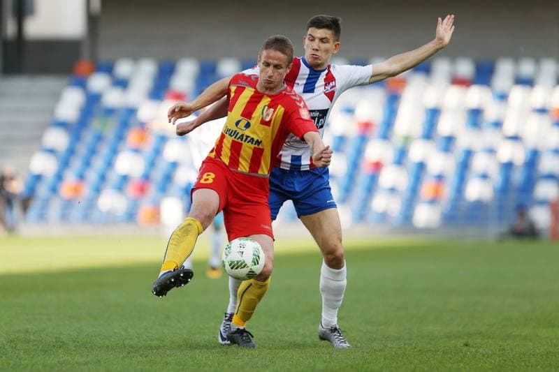 Football. Ekstraklasa. Podbeskidzie Bielsko-Biala - Korona Kielce. 06.05.2016