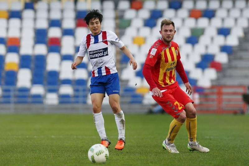 Football. Ekstraklasa. Podbeskidzie Bielsko-Biala - Korona Kielce. 06.05.2016
