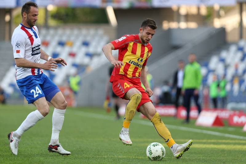 Football. Ekstraklasa. Podbeskidzie Bielsko-Biala - Korona Kielce. 06.05.2016