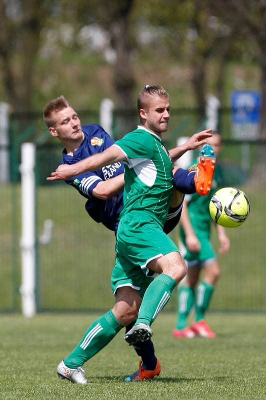 Football. III Liga. Grunwald Ruda Slaska - BKS Stal Bielsko-Biala. 07.05.2016