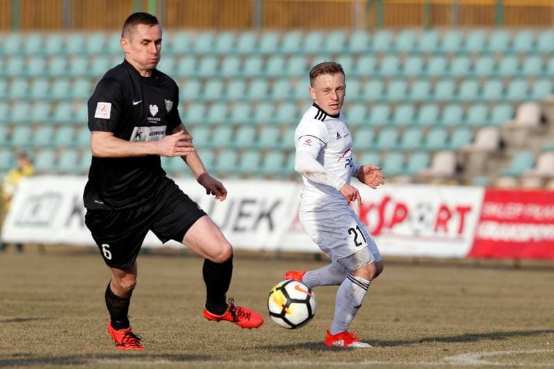 Football. II Liga. Rozwoj Katowice - GKS Belchatow. 24.03.2018