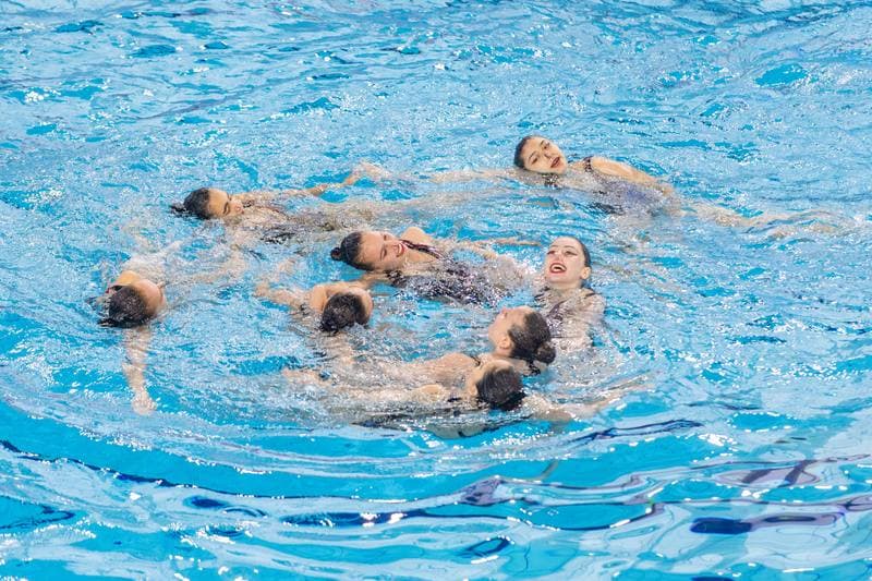 Artistic Swimming. European Games. Team Free Routine Combination. 23.06.2023