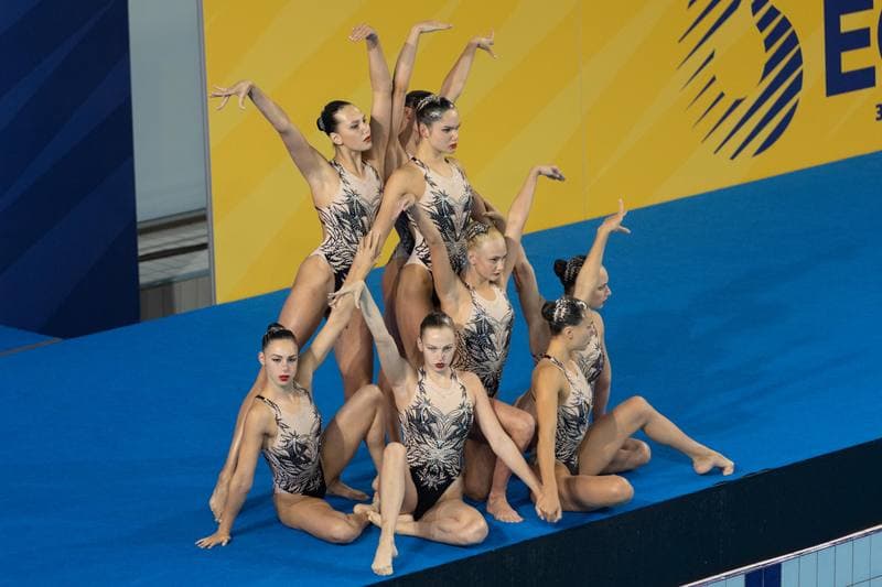 Artistic Swimming. European Games. Team Free Routine Combination. 23.06.2023