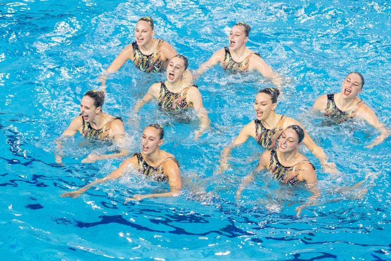 Artistic Swimming. European Games. Team Free Routine Combination. 23.06.2023