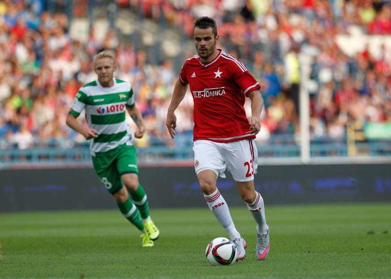 Football. PKO BP Ekstraklasa. Wisla Krakow - Lechia Gdansk. 16.08.2015