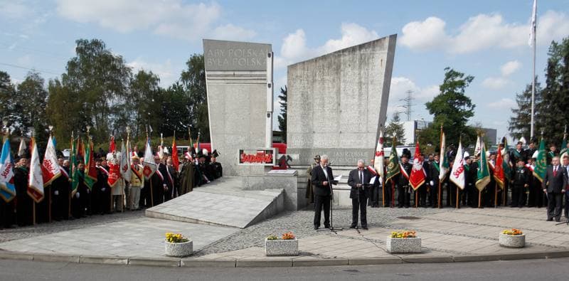 Celebration of the 35th Anniversary of the Jastrzebie Agreement. Jastrzebie-Zdroj. 03.09.2015