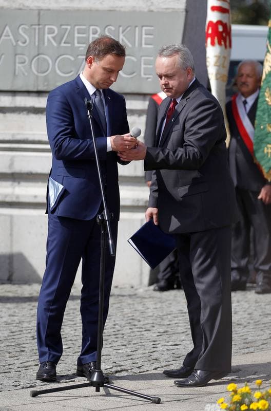 Celebration of the 35th Anniversary of the Jastrzebie Agreement. Jastrzebie-Zdroj. 03.09.2015