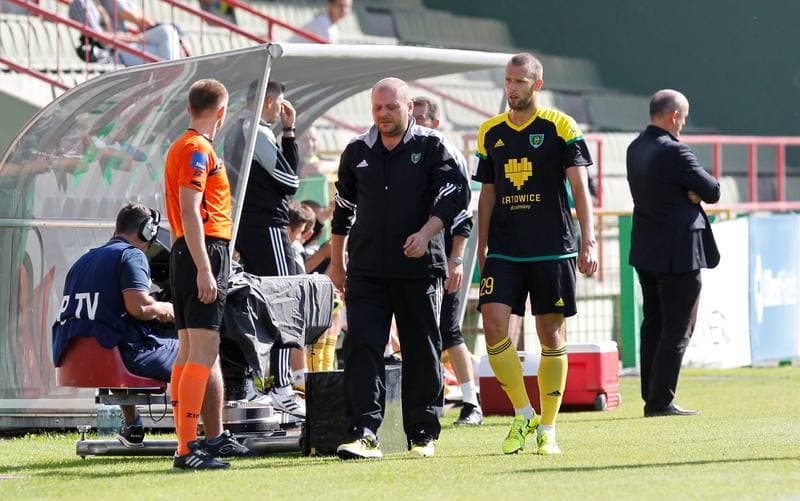 Football. Polish First League. GKS Belchatow - GKS Katowice. 05.09.2015