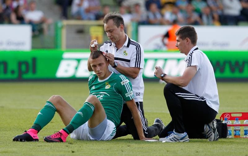 Football. Polish First League. GKS Belchatow - GKS Katowice. 05.09.2015