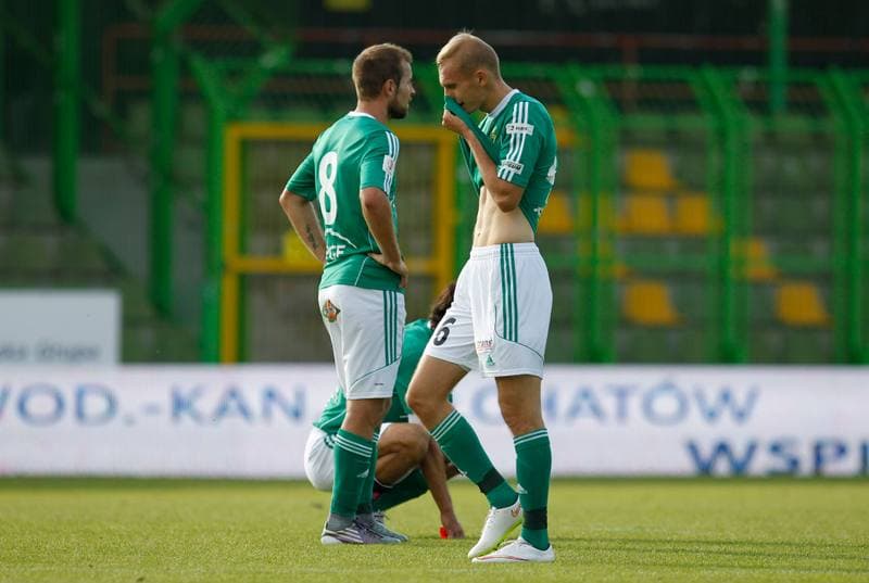 Football. Polish First League. GKS Belchatow - GKS Katowice. 05.09.2015