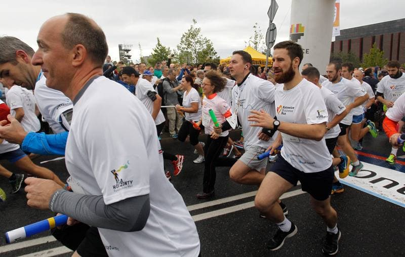 Running. Katowice Business Run. 06.09.2015
