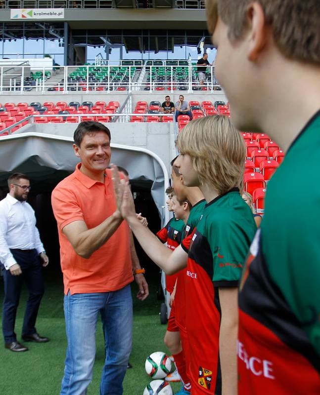 Football. Poland. Press Conference. 30.07.2015