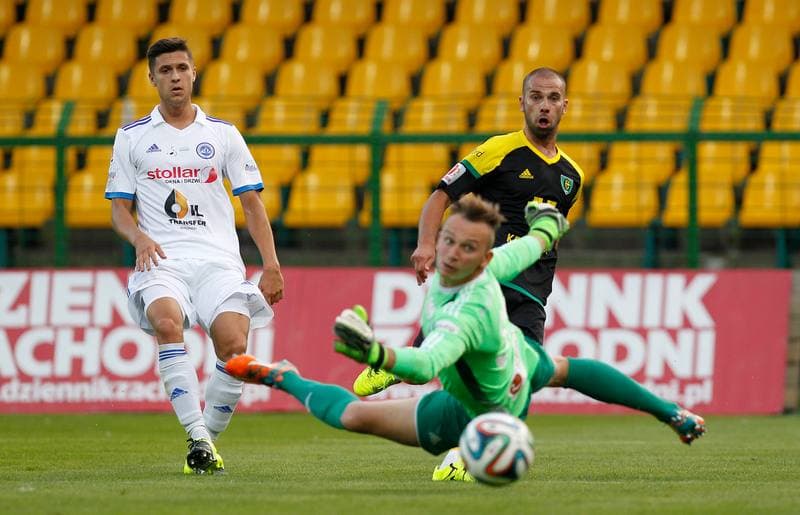 Football. I Liga. GKS Katowice - Wigry Suwalki. 01.08.2015